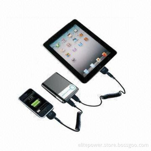 8,800mAh Mobile Power Charger for iPhone/iPad/New iPad, iPad 2, HTC/Samsung, with Double Output
